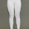 Organic Cotton Yoga Legging - Kundalini White