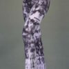 Organic Cotton Foldover Waist Yoga Pant - Rose Quartz Tie-dye by Blue Lotus Yogawear. 4-way Stretch, Pre-shrunk, Easy Care, Made in USA