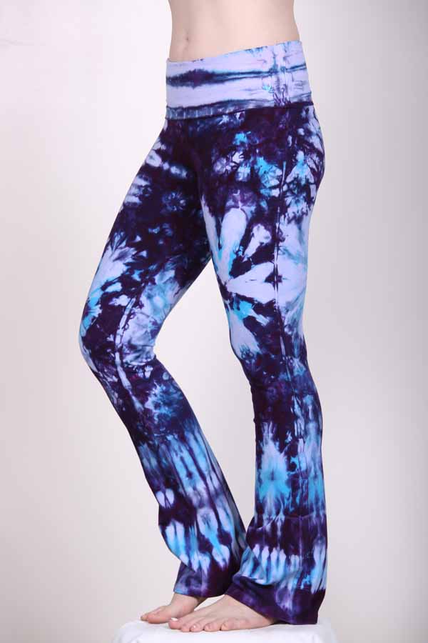 fvwitlyh Yoga Pants Nylon Flare Women Seamless Tie Dye And Tie Float Yoga  Workout Pants Yoga Pants with Ruched 